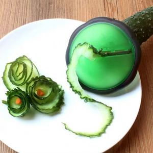 Spiraliseur manuel créatif pour légumes avec logo personnalisé imprimé à l'écran, gadgets de cuisine - Product Image 4