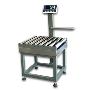 Beiheng Automatic Digital Food Luggage Box Conveyor Belt With Printer Checking Machine Roller CheckWeigher