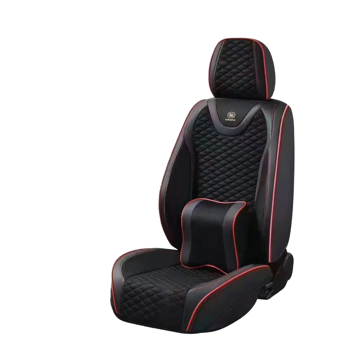 Gran oferta, algodón transpirable, cuatro estaciones, Universal, 9d, cojín de asiento completo para coche, cojines de asiento de coche de aire de refrigeración de verano