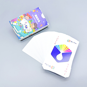 Jeu de cartes de poker personnalisé en papier, cartes à collectionner, cartes de <span class=keywords><strong>basket</strong></span>-ball, cartes de vœux en carton, imprimées en offset, pelliculées avec film artistique - Product Image 1