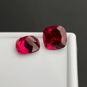 Yakut taş gevşek 6mm ~ 12mm Lab yetiştirilen yakut yastık kesim Lab oluşturulan yakut toptan fiyat - Product Image 5