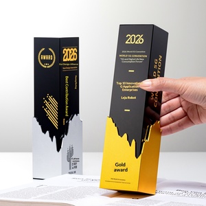 Trofeo <span class=keywords><strong>de</strong></span> Cristal Nuevo 2026, Hecho a Medida, <span class=keywords><strong>de</strong></span> Alta Gama, para Personal Destacado, Trofeo Anual <span class=keywords><strong>de</strong></span> Baloncesto y Billar, Grabado con Arenado - Product Image 2