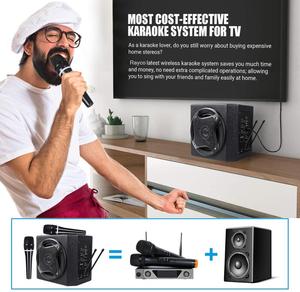 Système de SONORISATION Karaoké Haut-Parleur Bluetooth Microphones Sans Fil Tenu Dans la main pour la Fête De Famille, de Réunion Intérieur Utilisation En Classe - Product Image 6