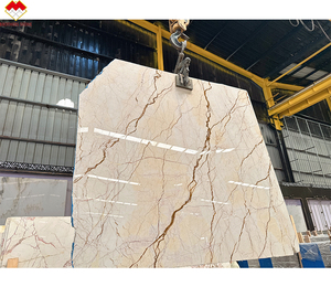 Đá Cẩm Thạch Sofitel/Soffita Màu Be Đá Cẩm Thạch Màu Vàng Đá Cẩm Thạch Pha Lê Màu Be Nâu Cho Biệt Thự Thiết Kế Tường Nền Khách Sạn - Product Image 2