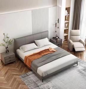 Luxury Modern Design Queen/King Size <b>Bed</b> <b>Frame</b> <b>Soft</b> Storage Luxury Leather Upholstered Up-Holstered <b>Beds</b> for Home Hotel - Product Image 3