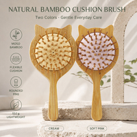 Peigne de massage en bois à coussin d'air