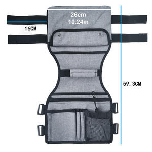 Sac arrière pour fauteuil roulant grande capacité étanche noir Oxford tissu handicapé aide stockage sac de transport sac à dos pour Scooter de mobilité - Product Image 3