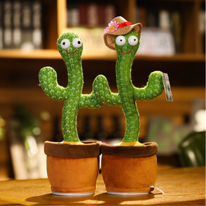 Produttore versioni di ricarica personalizzate <span class=keywords><strong>Cactus</strong></span> che cantano e ballano giocattoli elettrici di peluche <span class=keywords><strong>Cactus</strong></span> - Product Image 6