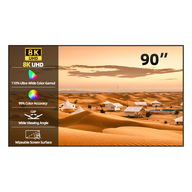 90-inch Picture Frame Projection Screen High Definition Short Focal Length Anti-light Soft Screen