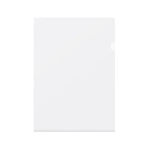 Pochette transparente en PVC en forme de L Zhongchang A4 18 microns haute transparence pour documents financiers - Product Image 3