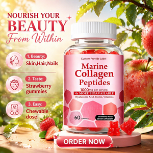 Gummies de <span class=keywords><strong>collagène</strong></span> <span class=keywords><strong>marin</strong></span> en marque blanche OEM GMP – Complément de <span class=keywords><strong>collagène</strong></span> <span class=keywords><strong>pour</strong></span> la peau, les <span class=keywords><strong>cheveux</strong></span>, la beauté et les ongles - Product Image 3