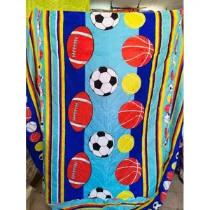 Couette économique simple 1,75x2,4m en polyester imprimé pour toutes les saisons, usage domestique - Product Image 5