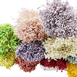 Pistils floraux artificiels faits main en forme de tête de mouton mate à double tête, pour décoration de scrapbooking et <span class=keywords><strong>art</strong></span> floral - Product Image 3