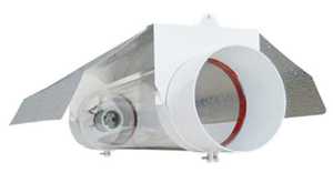 8 \ "Cool <span class=keywords><strong>Tube</strong></span> Hood D.E. Réflecteur de lumière de croissance <span class=keywords><strong>carré</strong></span> en aluminium Design pour la culture hydroponique intérieure - Product Image 5