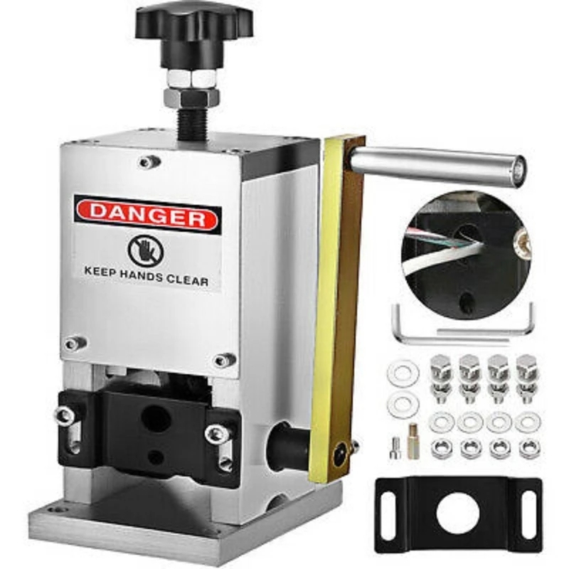 Manual wire stripping mini machine