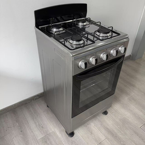 4 बर्नर गैस कुकर ओवन कॉम्बो lpg फ्रीस्टैंडिंग स्टेनलेस स्टील बॉडी उच्च गुणवत्ता 20 इंच 220v 50/60hz - Product Image 3