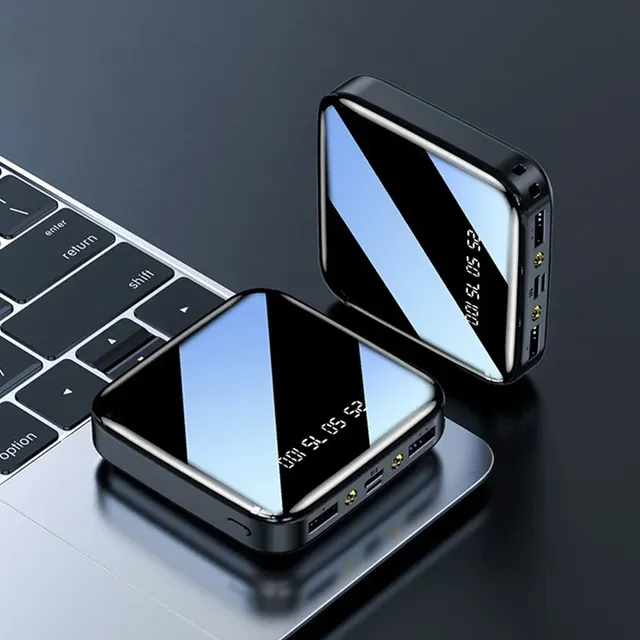 Mini Power Bank 20000mAh Super Fast Charger Portable External Battery Pack Digital Display Powerbank for Xiaomi iPhone Samsung