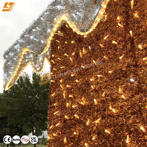 Decorazione natalizia personalizzata 3D motif light camino house per la decorazione esterna di natale - Product Image 4