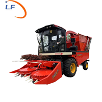 Moissonneuse batteuse de fourrage agricole Moissonneuse d'ensilage Machine à paille de maïs fourrage