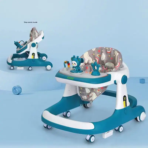 Baby Push Walker 4 en 1 Baby Walker Sit-to-Stand Aprendizaje Walker Niños Un cochecito para aprender a caminar - Product Image 5
