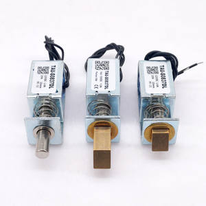 1pc Tau-s0837dl <span class=keywords><strong>DC</strong></span> 6v 12v 24v 電気ロック電磁石ストローク 10 ミリメートル磁気ロックキャビネットドアロック用 - Product Image 3