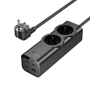 Chargeur Hoco NS10 Wisdom 2 positions PD 67W 3C1A 2000W Prise de bureau EU <span class=keywords><strong>GER</strong></span> - Product Image 1
