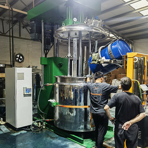 Vacuum Mixer Stainless Steel Vertical High Low <b>Speed</b> <b>Paint</b> Coating Mixing Equipment 3 Kw Stir - Product Image 2