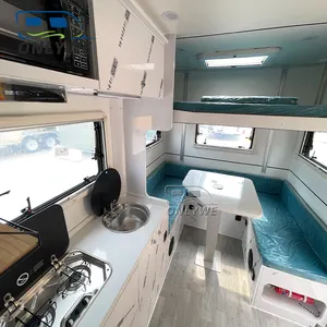 Caravan ONLYWE Custom Iveco 4x4 Motorhome And Caravan Off Road Expedition Rv Truck Camper With Kitchen And Toilet