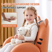 Fauteuil simple pour enfants, motif dessin animé mignon, siège de lecture paresseux pour tout-petits, garçons et filles, pour la maison, la crèche et la maternelle