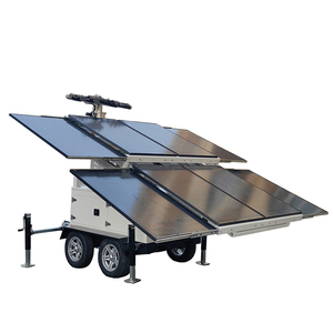 Remorque solaire hors réseau robuste pour panneaux solaires, idéale pour les chantiers extérieurs - Product Image 4