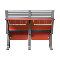 Mobilier scolaire université tables et chaises pliantes salle de classe étudiant escalier salle de conférence chaises avec accoudoirs