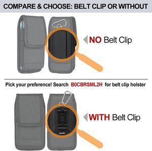 Étui de ceinture en nylon pour téléphone portable compatible avec <span class=keywords><strong>iPhone</strong></span> 16/15/<span class=keywords><strong>14</strong></span>/13/12/11 <span class=keywords><strong>Pro</strong></span> Max & Plus, modèles 17 Air - Product Image 3