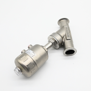 Válvula de Ángulo de Acero Inoxidable de 2 Vías de Instalación Rápida Personalizada para Medios Gaseosos con Estructura de Bola - Product Image 4