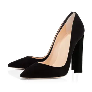 Chaussures à talons hauts grande taille pour femmes, chaussures de luxe à bout pointu, escarpins de bureau, vente en gros, 2023 - Product Image 1