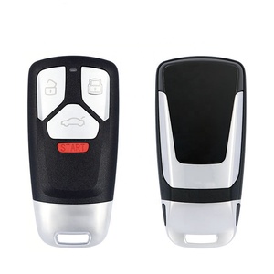 OEM từ xa Vỏ chìa khóa cho Audi Q7 Thẻ Thông minh-mô hình 4-nút ABS đen khóa chức năng - Product Image 1