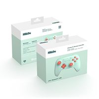 Control Inalámbrico Clásico 8BitDo Ultimate 2C con Joysticks de Efecto Hall de 1000 Hz y Color Verde Menta para PC con Windows y Android