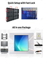 Écran LED publicitaire intérieur HD Unishine P1 P2 P3, mur vidéo pour centre commercial, affichage vidéo P1 P2 P3 pour centre commercial