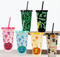 Tasse Magique Créative à Changement de Couleur à Froid, Personnalisable, pour Cadeau de Fêtes