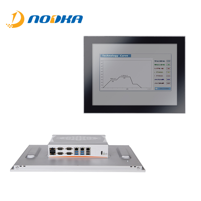 19 Inch Capacitive Touch Screen Panel PC 8DI 8DO Industrial Controller