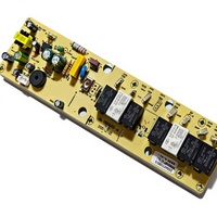 Placa base de cerámica inteligente de 5 zonas ML-PR6033TE-A1 PCBA de fábrica Tailian para cocina eléctrica multiburner