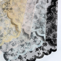 Kertas Pembungkus Bunga Cellophane OPP Xihuanong Dream Ballet, Kertas Kado Premium DIY untuk Buket, Perlengkapan Grosir Florist