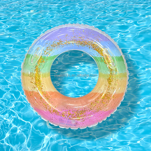 Thiết kế mới dành cho người lớn PVC Inflatable bơi vòng Float cho bãi biển hồ bơi mùa hè sử dụng hồ bơi Float vòng tròn - Product Image 1