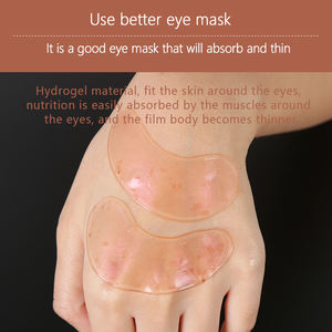 Parches de colágeno orgánico para <span class=keywords><strong>dormir</strong></span>, parches de Gel orgánico para máscara de ojos, parches de hidrogel para hierbas debajo de los ojos, reducción de ojeras - Product Image 4
