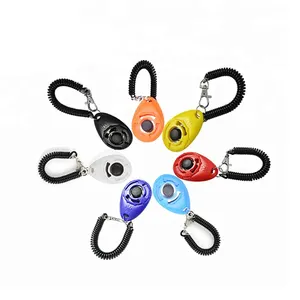 Dog Training Clicker with Logo Custom I-Click Dog Training Clicker Pet Trainer Clicker for Dog