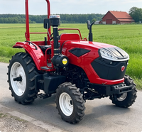 Équipement agricole multifonctionnel de haute puissance, 120 ch, 4x4, 4 roues motrices, diesel, robuste, de grande capacité
