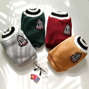 <span class=keywords><strong>Hot</strong></span> Sell Winter Comfortabele Zijden Dierenpatroon Gebreide Trui Voor Katten Honden Kerstkleding - Product Image 5