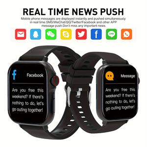 Nuevo Reloj Inteligente con Pantalla Grande y Micrófono Incorporado para Llamadas <span class=keywords><strong>de</strong></span> <span class=keywords><strong>Voz</strong></span> HD, Batería <span class=keywords><strong>de</strong></span> Larga Duración - Product Image 5