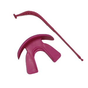 Paradenti Personalizzato per Aziende, Design Arancione Rosso Nero Bianco Rosa, Protezione Labbra in Silicone Alimentare Senza Bollitura - Product Image 4