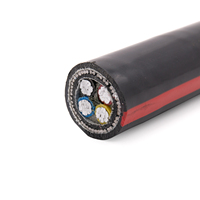 NAYY,NAYY-J,NAYY-O,0.6/1kv En Aluminium Câble Souterrain avec gaine DE PVC D'isolation DE Câble D'alimentation