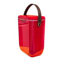 LIHENG Glacière isotherme 10L pour deux bouteilles de vin ou de whisky, glacière portable pour alcool, pique-nique, fête en plein air